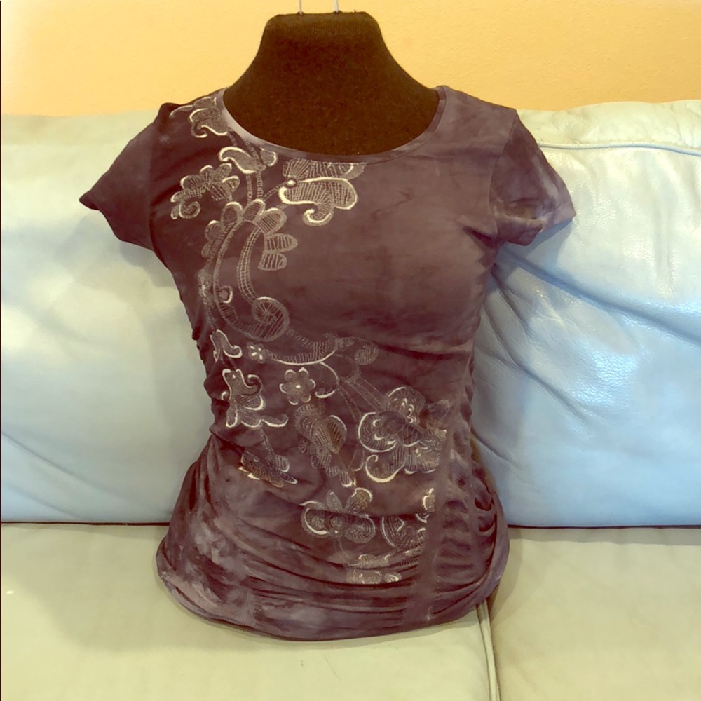 Athleta ruched workout top